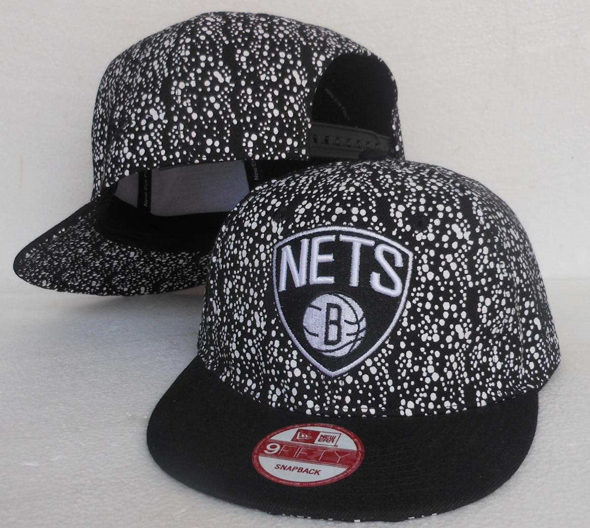 NBA Brooklyn Nets NE Snapback Hat #38